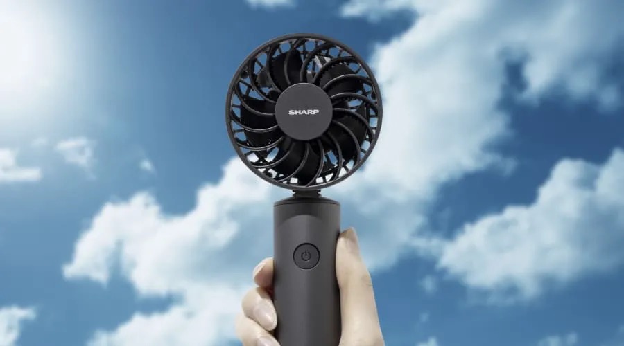 PJ-HS01を夏の高温環境で使う公式イメージ