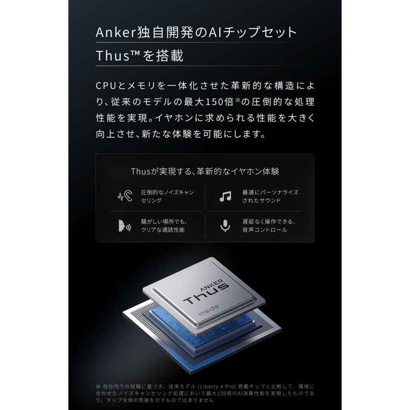 Soundcore Liberty 5 Proのノイズキャンセリング機能