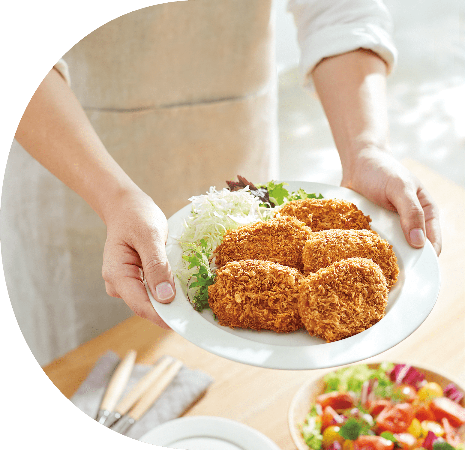 揚げ物を温め直す揚げ物サクレジ
