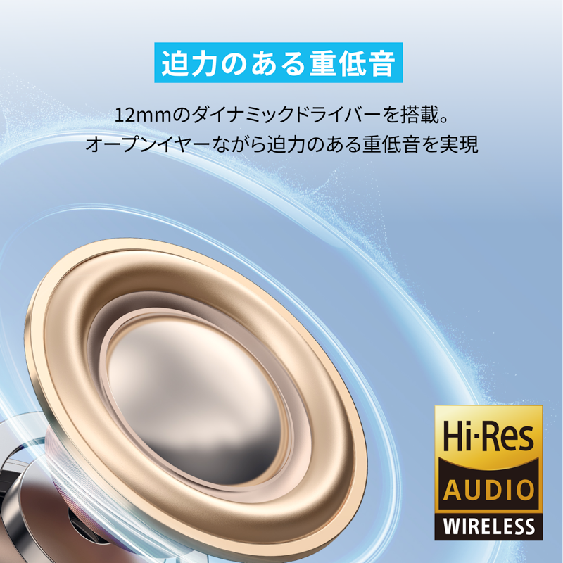Soundcore C50iの12mmドライバー