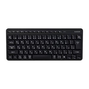 エレコム USB無線＆Bluetooth 静音ミニキーボード TK-QT11MMMABK