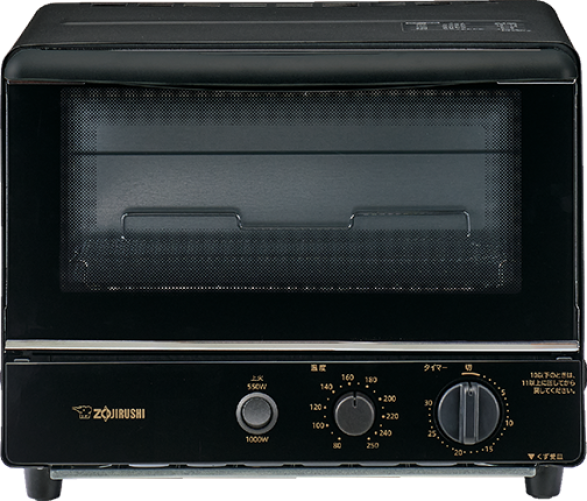 象印 オーブントースター EQ-SC22-BA ブラックの本体
