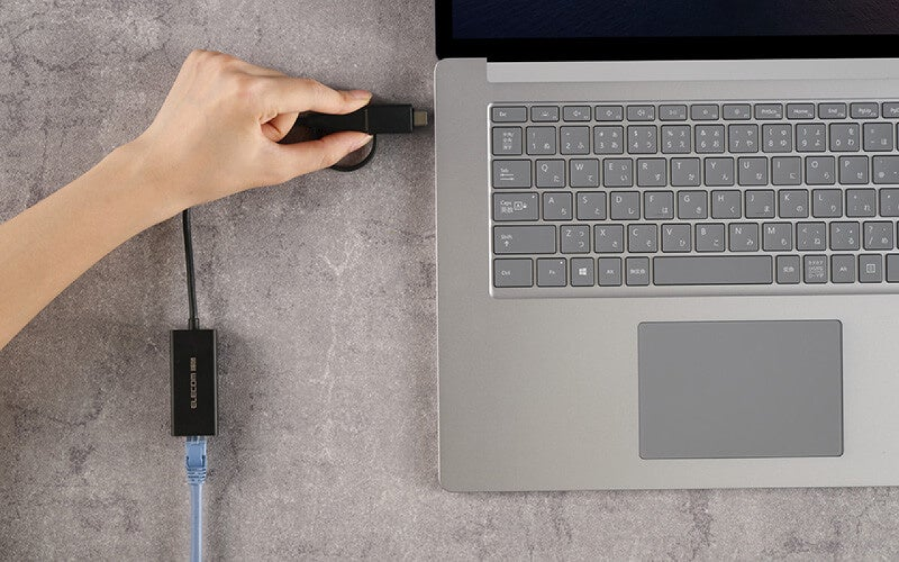 USB-AとUSB Type-Cの接続方法
