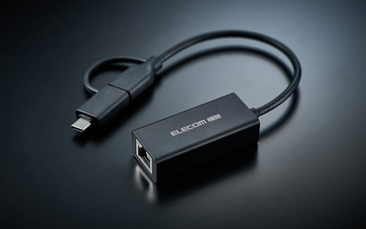 紐付きUSB Type-C変換アダプター