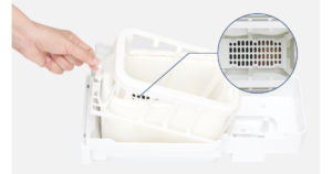 Panasonic ヒーターレス気化式加湿機 FE-KX07D-W