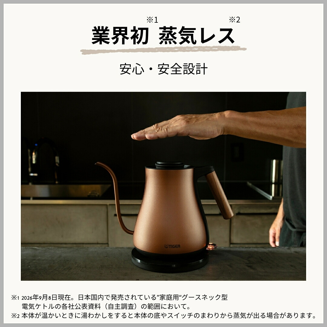 PCZ-N080の蒸気レス設計と再沸騰の注意条件を示した公式資料