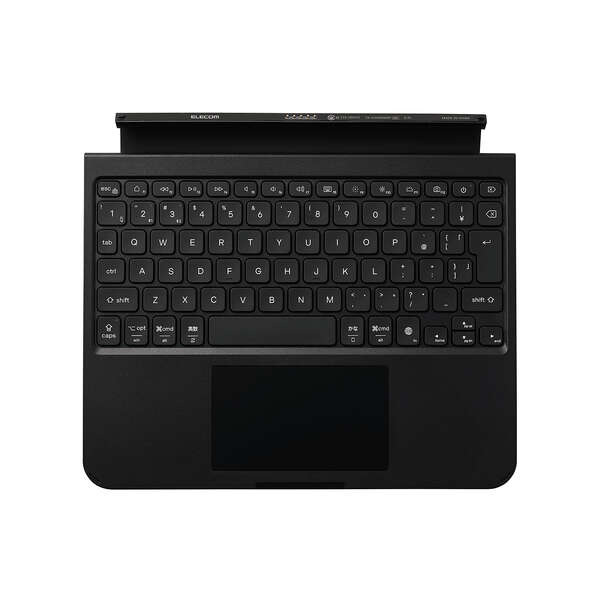 TouchBook Smartの日本語81キーとトラックパッドを上から見た公式写真